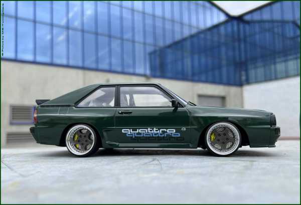 1:18 AUDI SPORT QUATTRO GRÜN EDITION + PORSCHE RS ALUs [ KURZ VERSION ]